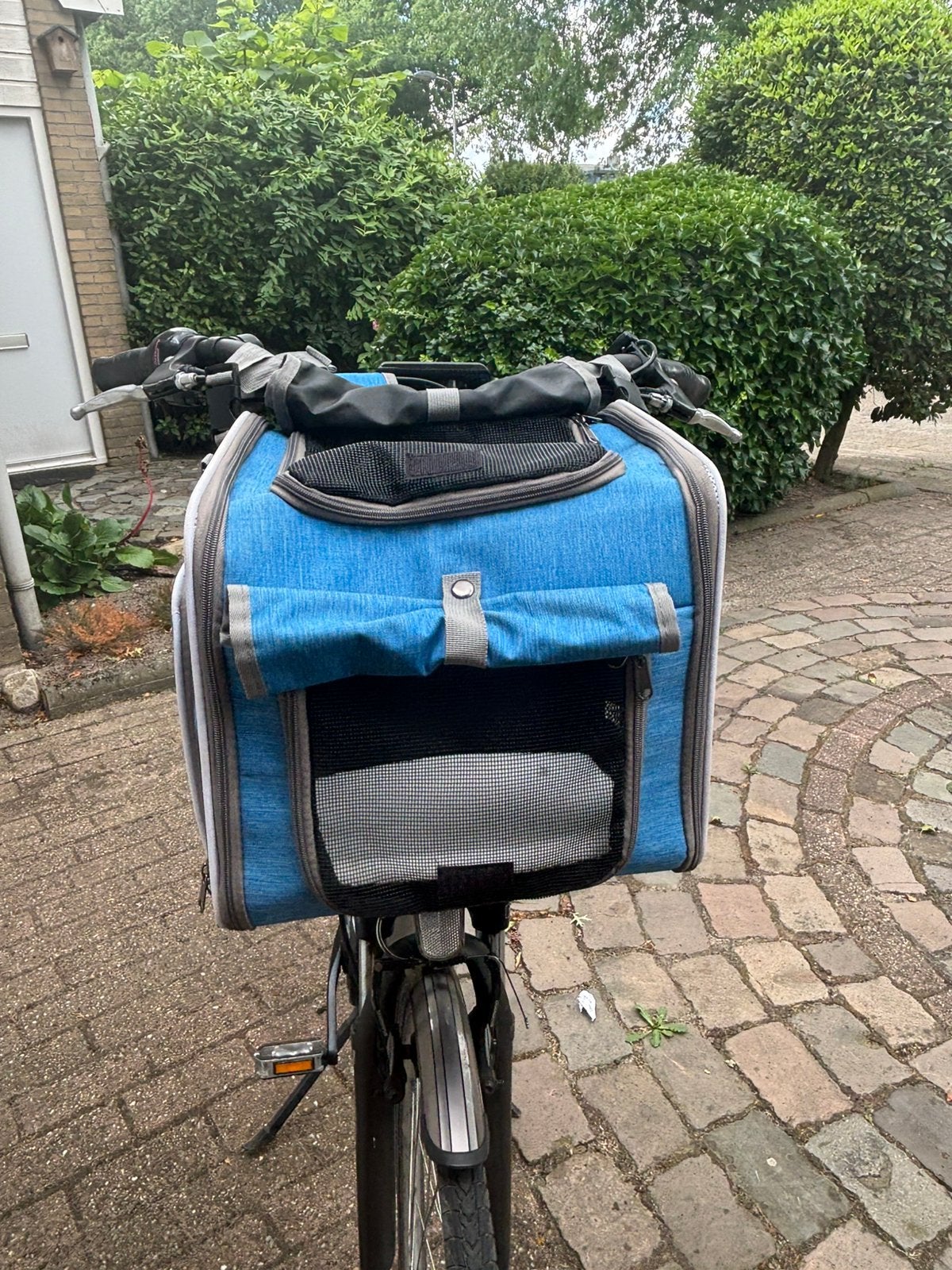 Zgan: 4 in1 hondenfietsmand hondenrugzak, Dieren en Toebehoren, Honden-accessoires, Ophalen of Verzenden, Zo goed als nieuw