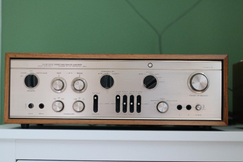 Luxman L-309 + Tuner Set | Mint & Volledig Origineel (220V), Tuner of Radio, Losse componenten, Zo goed als nieuw, Ophalen