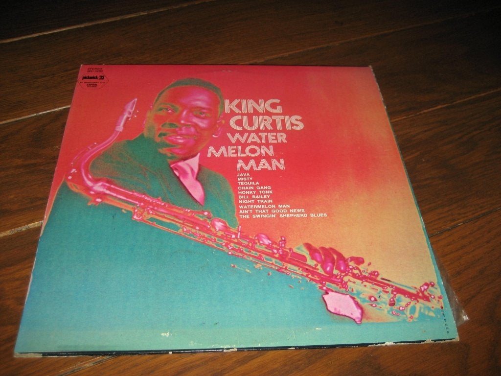 King curtis lp watermelon man, LP, Gebruikt, Ophalen of Verzenden, Soul