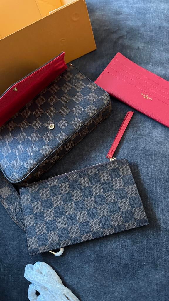 Mooie tas L v, Sieraden, Tassen en Uiterlijk, Ophalen, Zo goed als nieuw, Zwart