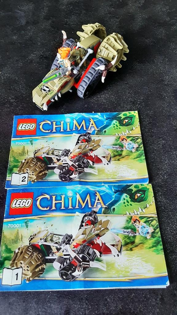 lego chima set 70001, Gebruikt, Overige thema's, Verzenden, Lego