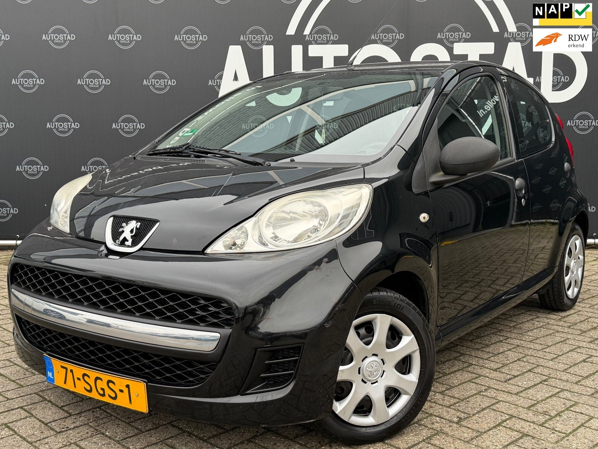 Peugeot 107 1.0-12V XR NL-Auto / 1ste Eigenaar / NAP / APK /, Auto's, Voorwielaandrijving, Euro 5, Stof, 4 stoelen