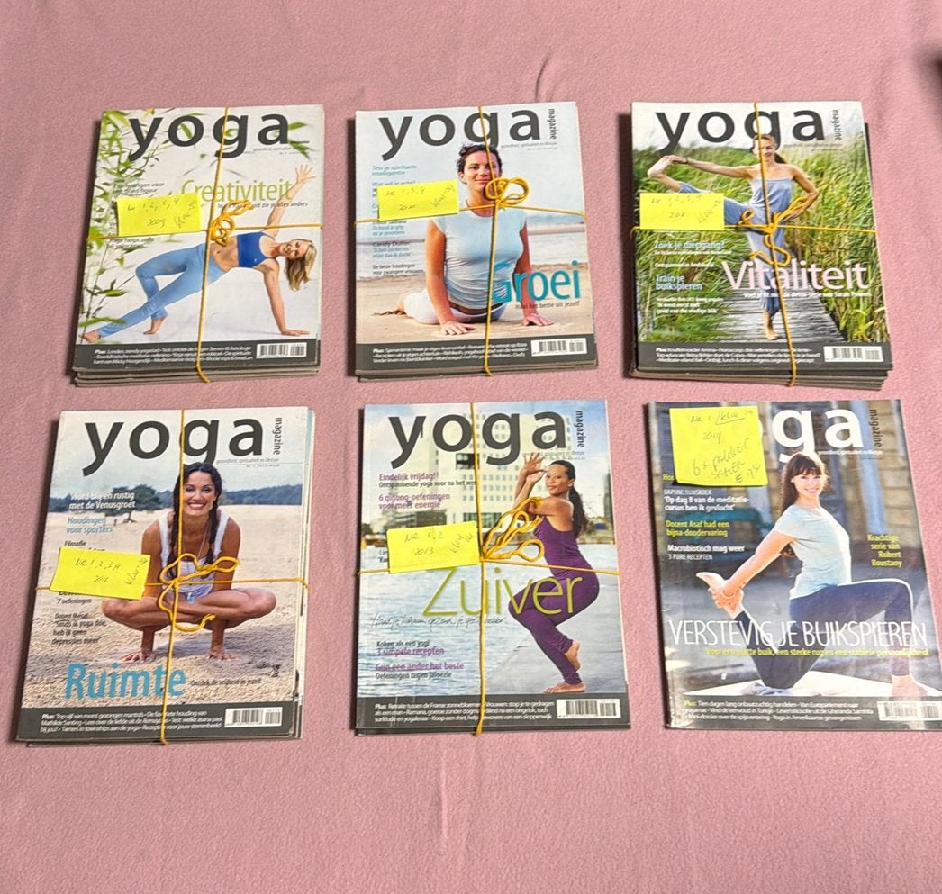 Pakket van 18x Yoga Magazine – Inclusief themanummers, Ophalen of Verzenden