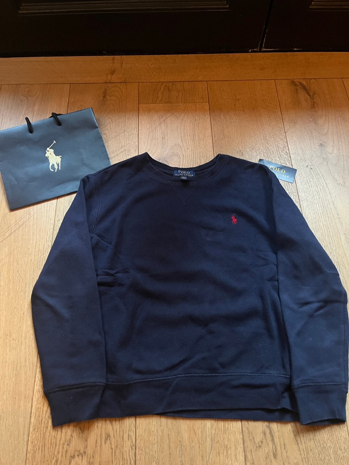 Polo Ralph Lauren sweater - Maat M (10-12 jaar), Ophalen of Verzenden, Zo goed als nieuw, Jongen of Meisje, Trui of Vest