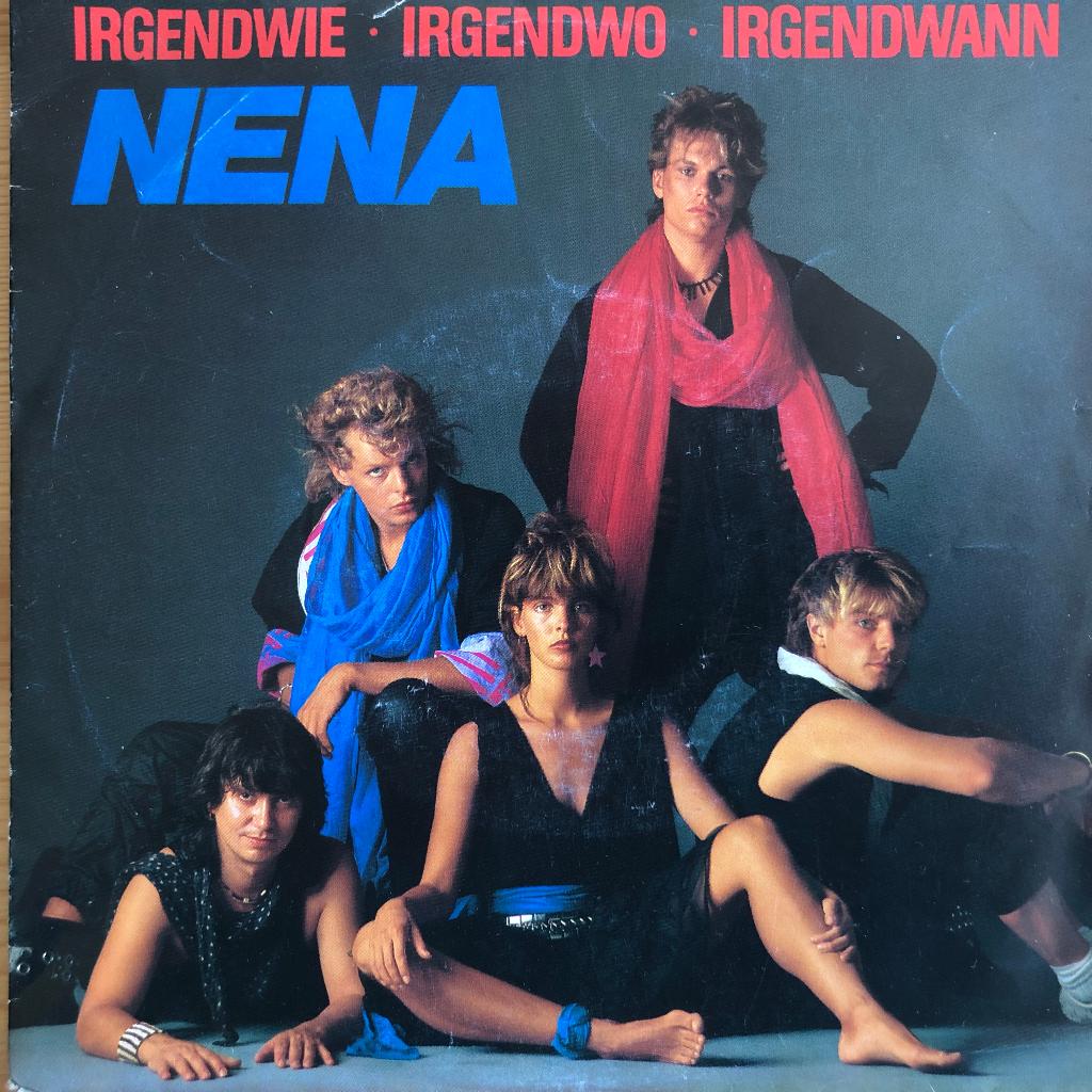 1984	Nena	Irgendwie, Irgendwo, Irgendwann, Cd's en Dvd's, Vinyl Singles, Zo goed als nieuw, Fotohoes, Originele persing, Single