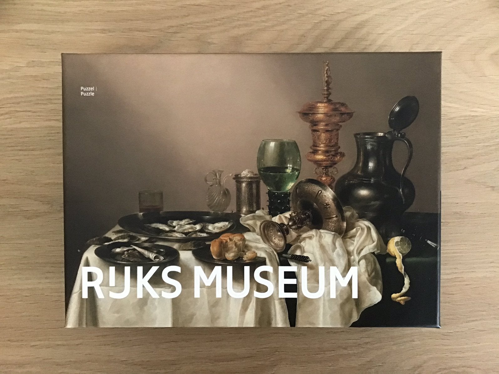 Rijksmuseum Bekking & Blitz Stilleven met vergulde bokaal, Ophalen of Verzenden, 500 t/m 1500 stukjes, Zo goed als nieuw