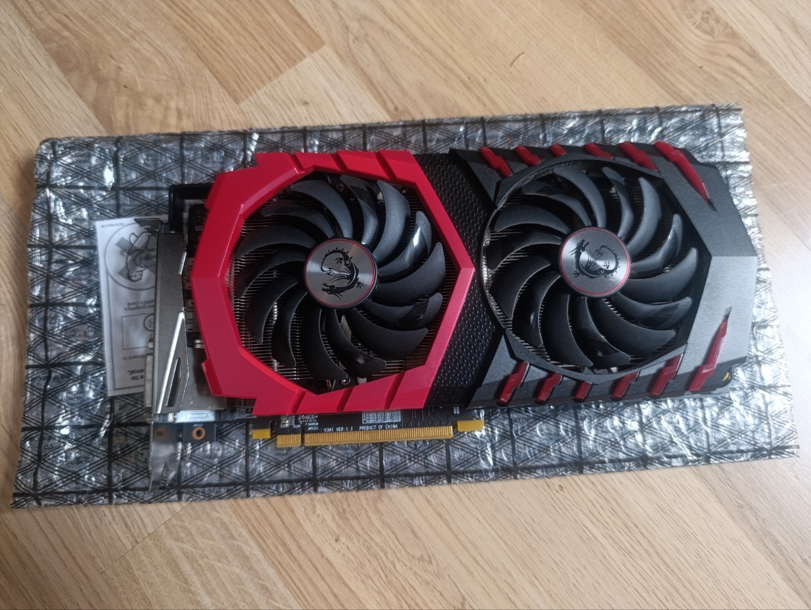 MSI Radeon RX 480 Gaming X 4GB, Computers en Software, PCI-Express 3, HDMI, Ophalen of Verzenden, GDDR5