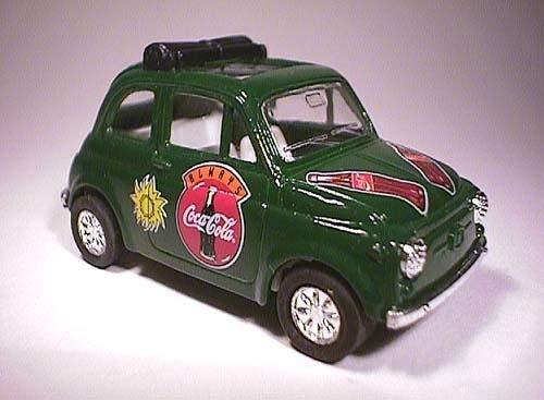 2x Fiat 500 Cola, van Edocar, Ophalen of Verzenden, Zo goed als nieuw, Auto