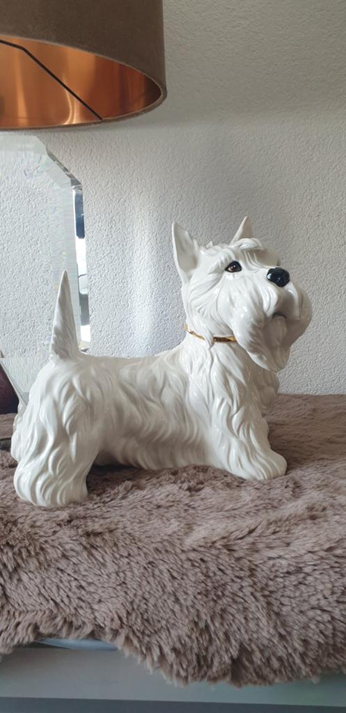 Westhighland terrier, Verzamelen, Beelden en Beeldjes, Zo goed als nieuw, Dier, Ophalen of Verzenden