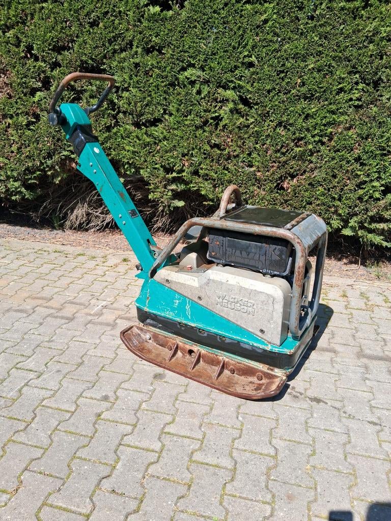Wacker trilplaat, Ophalen of Verzenden, Gebruikt