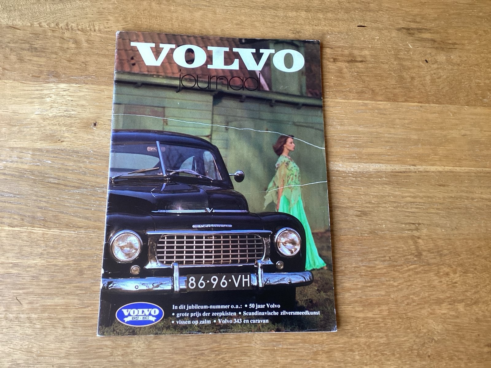 Volvo Journal - 50 jaar Volvo jubileumuitgave 1977, Ophalen of Verzenden, Gelezen, Volvo