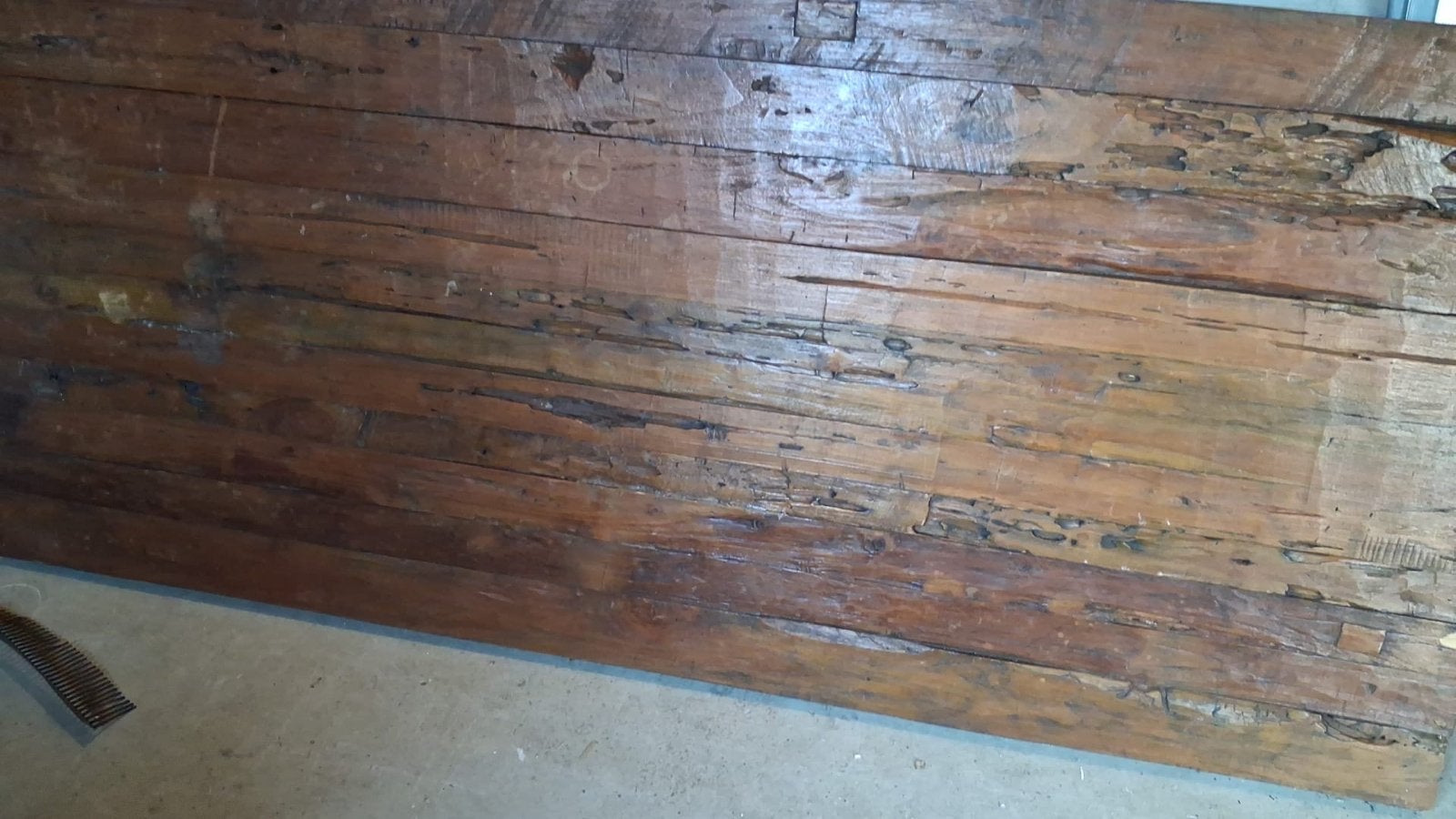 Houten tafelblad, Ophalen, Rechthoekig, 200 cm of meer, 50 tot 100 cm