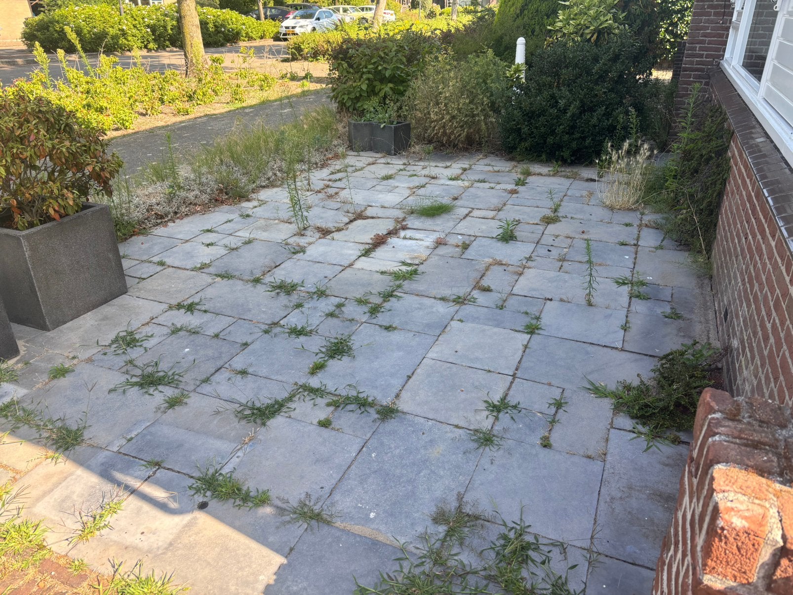 Tuintegels grijs, Ophalen, Overige materialen, Gebruikt, 5 tot 10 m²