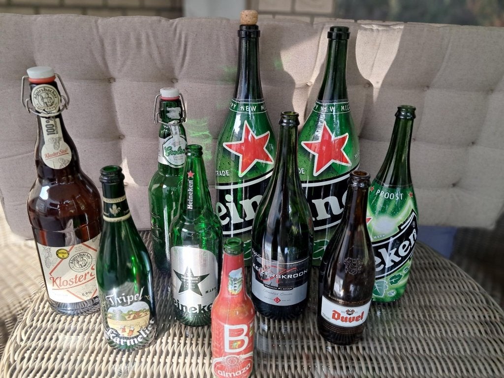 Special Edition " Magnum" (o.a. Heineken) flessen, Ophalen