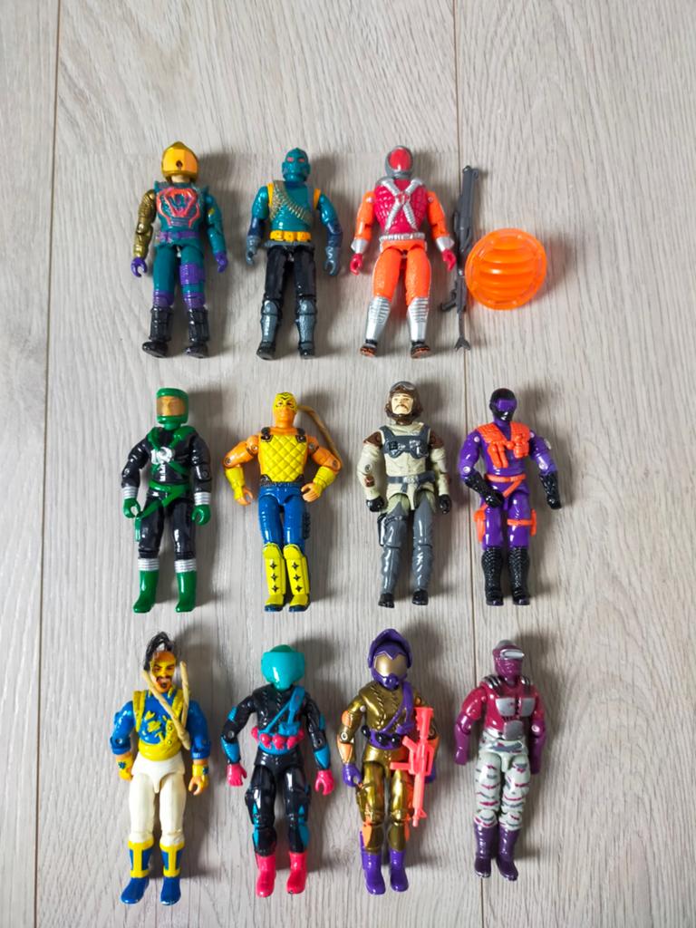 Vintage 80s GI Joe figuren, Kinderen en Baby's, Speelgoed | Actiefiguren, Ophalen of Verzenden, Gebruikt