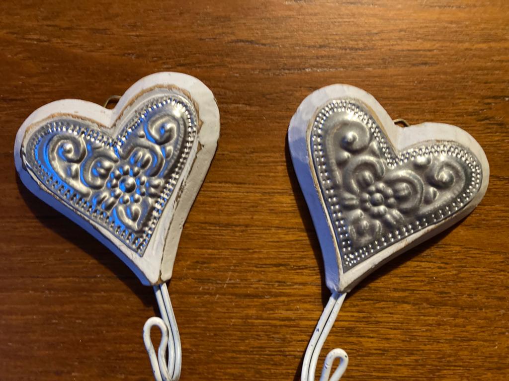 Twee haakjes, Wandhaken, Nieuw, Ophalen of Verzenden, Minder dan 100 cm