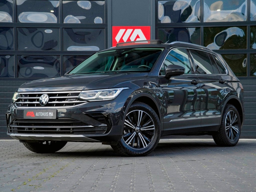 Volkswagen Tiguan 1.4 TSI eHybrid Elegance Pano|Navi|Camera|, Auto's, Volkswagen, Zwart, Met garantie (alle), Hybride Elektrisch/Benzine