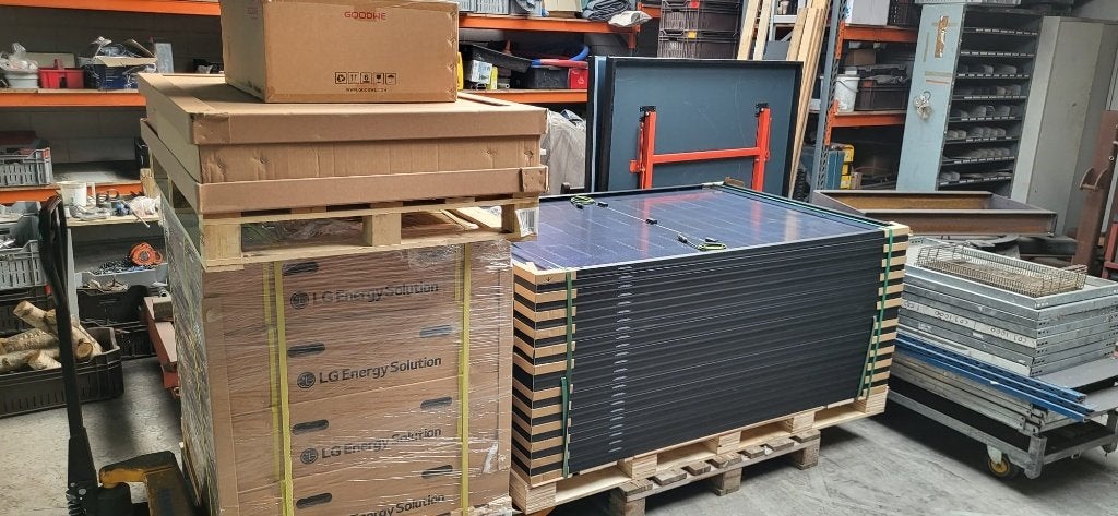 aanbieding set: 17.2 kwh thuisaccu + 24 zonnepanelen 455 wp, Ophalen, Nieuw, Paneel, 200 wattpiek of meer
