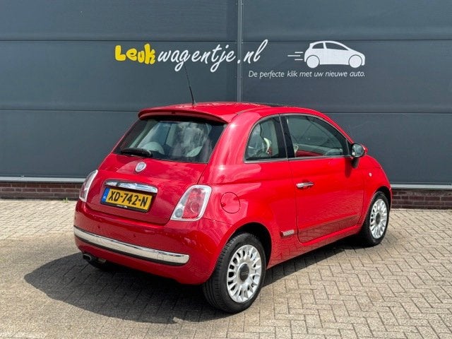 Fiat 500 1.2 Lounge *climate *panorama *distrib.-riem nieuw, Auto's, Voorwielaandrijving, Euro 5, Stof, Gebruikt