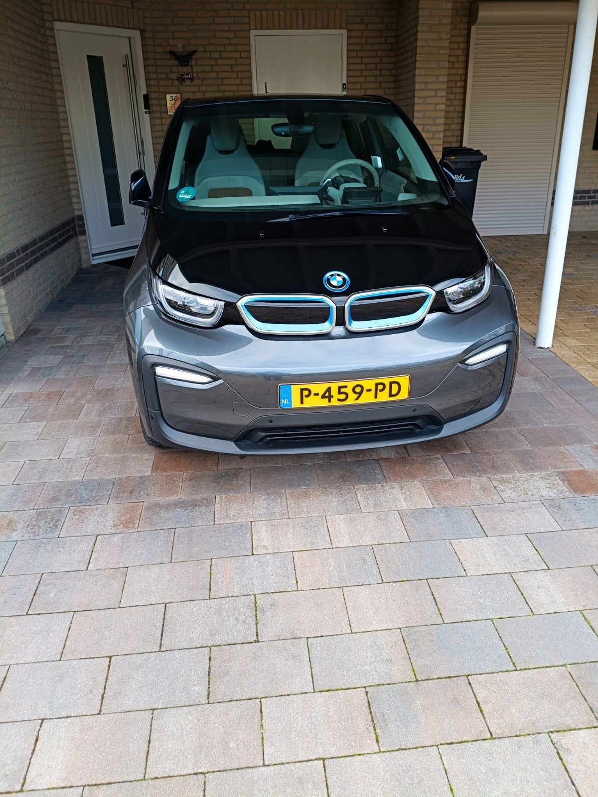 BMW I3 120 Grijs, Auto's, Beige, Leder en Stof, 1245 kg, Elektrisch