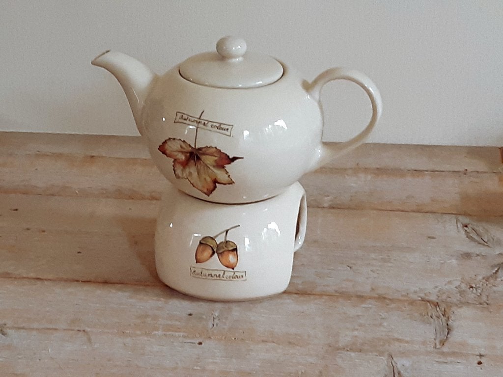 Servies, Jet (by Ter Steege) AUTUMNAL COLORS, z.g.a.n., Overige typen, Ophalen of Verzenden, Zo goed als nieuw, Overige stijlen
