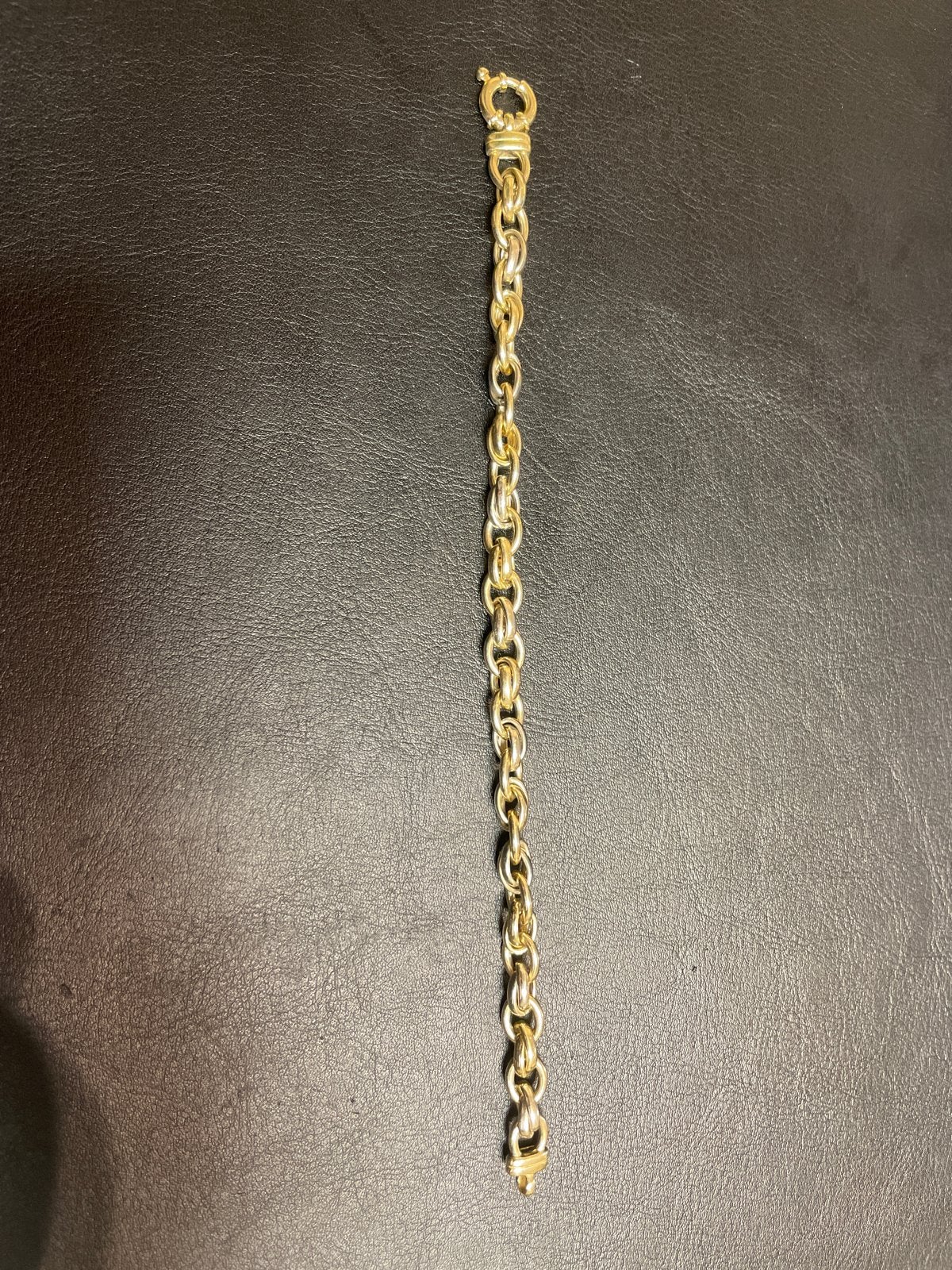 Vintage 14 Karaat Gouden Fantasie Armband 26gram, Ophalen of Verzenden, Gebruikt, Goud, Goud