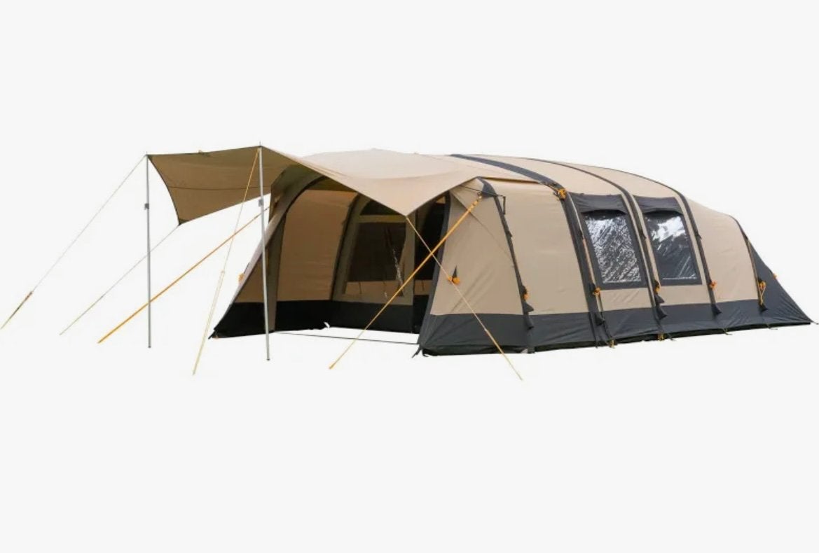 Tent REDWOOD BIRCH 440 TC met parawing (6-persoons), Caravans en Kamperen, Tenten, Ophalen, Zo goed als nieuw, Tot en met 6