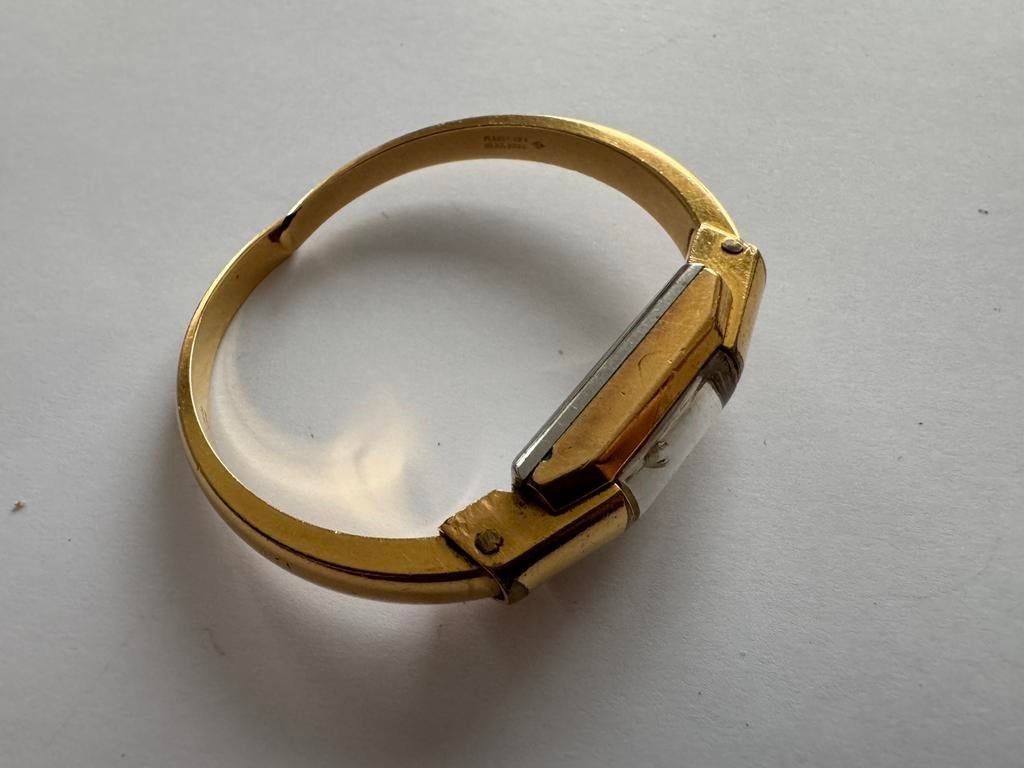 Vintage Baume & Mercier Genève horloge – niet gecontroleerd, Ophalen of Verzenden, Overige merken
