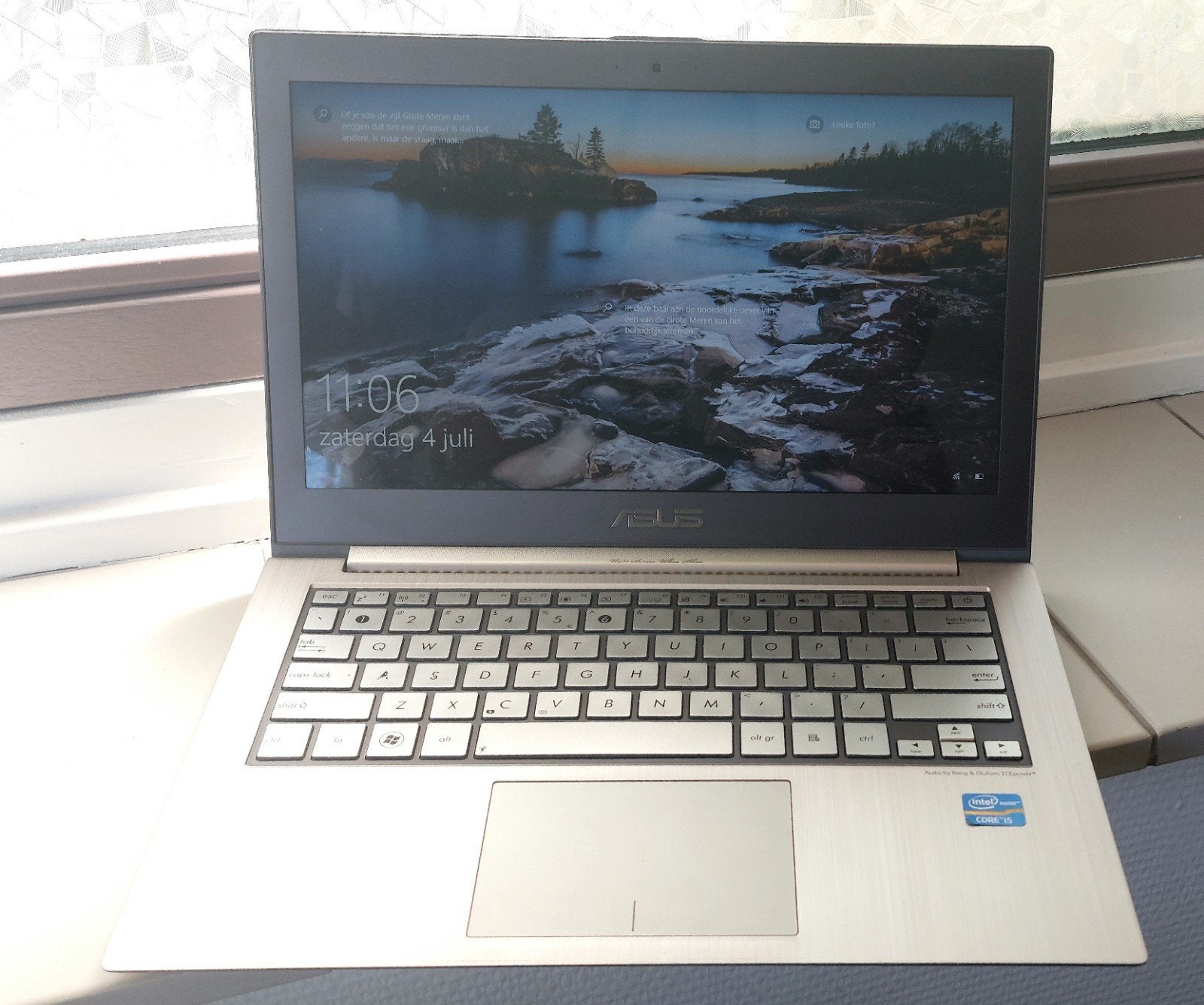 Asus i5 13 inch, Computers en Software, Qwerty, 13 inch, Ophalen of Verzenden, Zo goed als nieuw