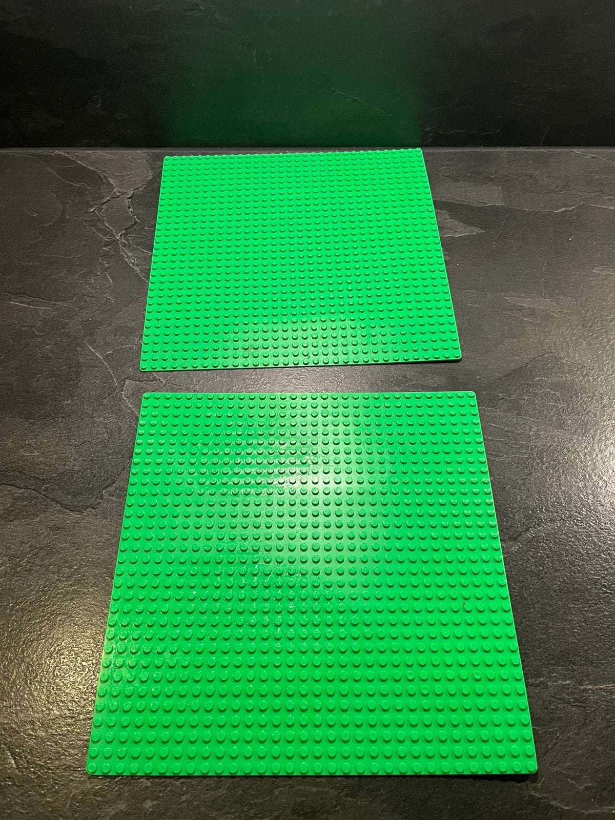 Lego Partij/Lot 2x 32 x 32 Plate Bright Green Grondplaat, Ophalen of Verzenden, Gebruikt, Losse stenen, Lego