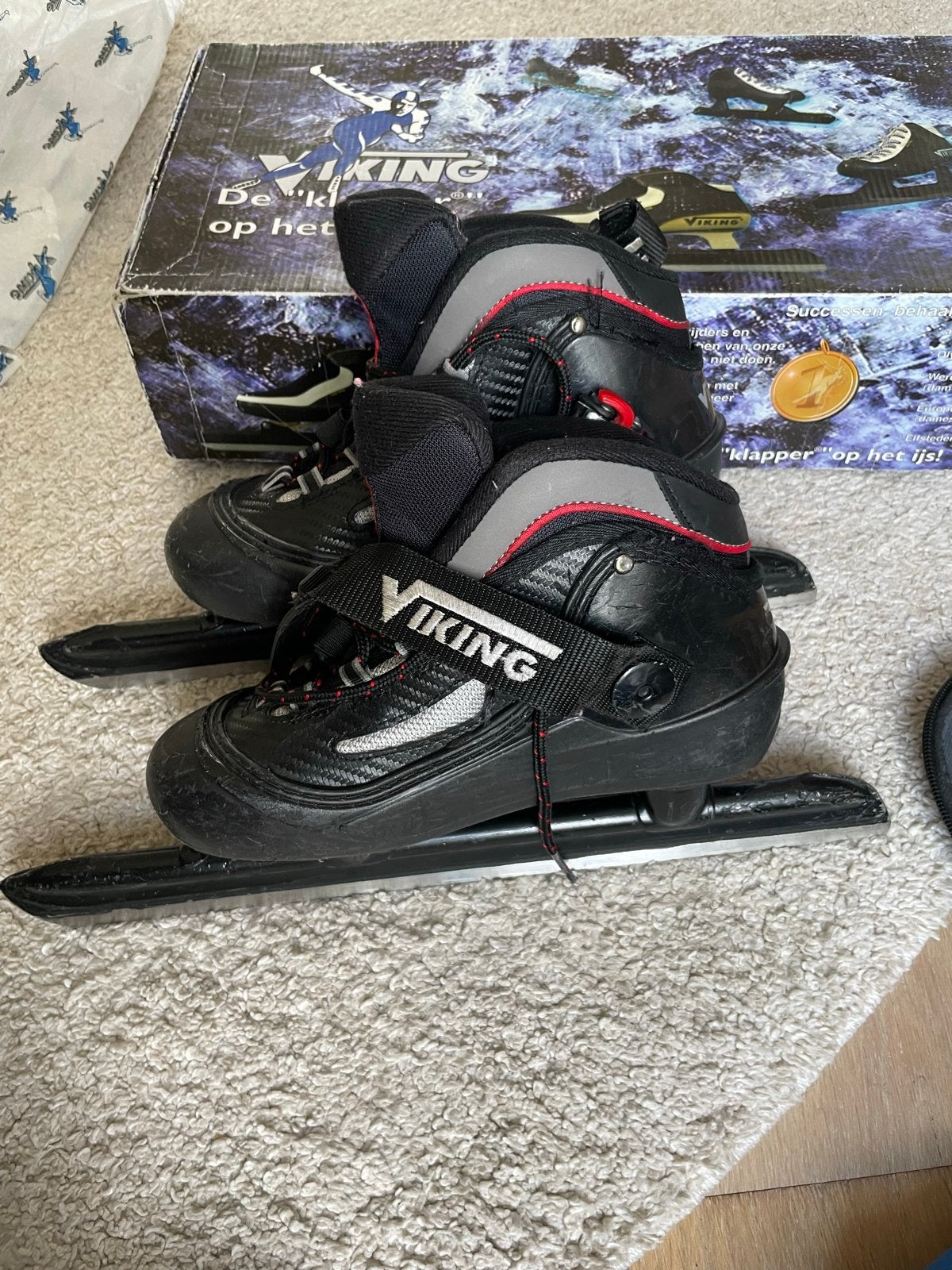 Viking Unlimited comfort noren (schaatsen) - Maat 34, Sport en Fitness, Ophalen, Gebruikt, Combinoren, Viking