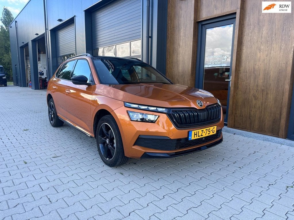 Skoda KAMIQ 1.0 TSI Sport Monte Carlo, Auto's, Skoda, Bedrijf, Te koop, Kamiq, ABS, Achteruitrijcamera, Adaptive Cruise Control