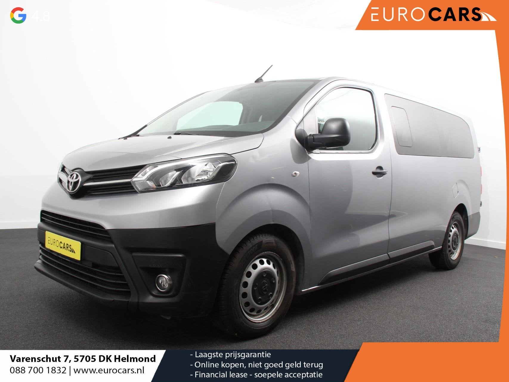 Toyota PROACE Shuttle 1.5 D-4D Cool Comfort Lang 9 Persoons, Auto's, Voorwielaandrijving, Stof, Gebruikt, Euro 6