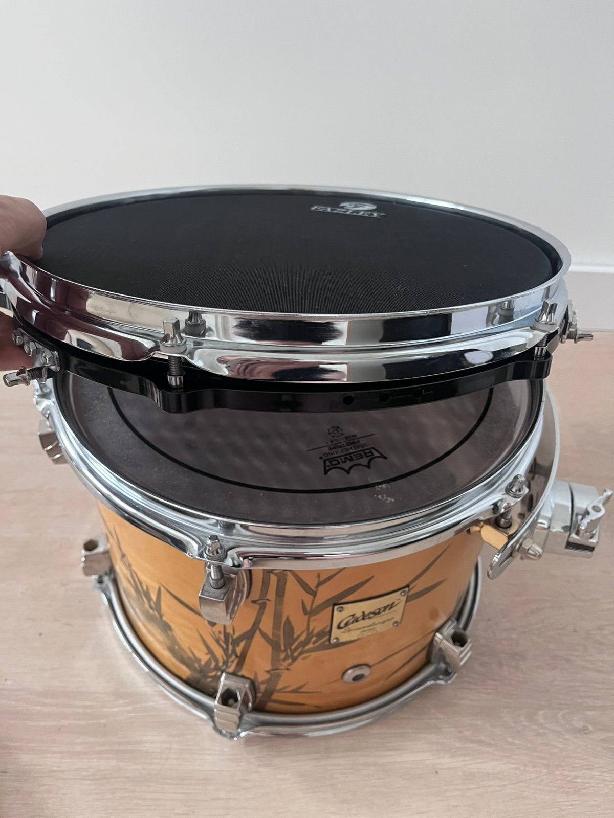 gaasvellen die je los op je drumstel legt, Ophalen of Verzenden, Zo goed als nieuw, Drums of Percussie