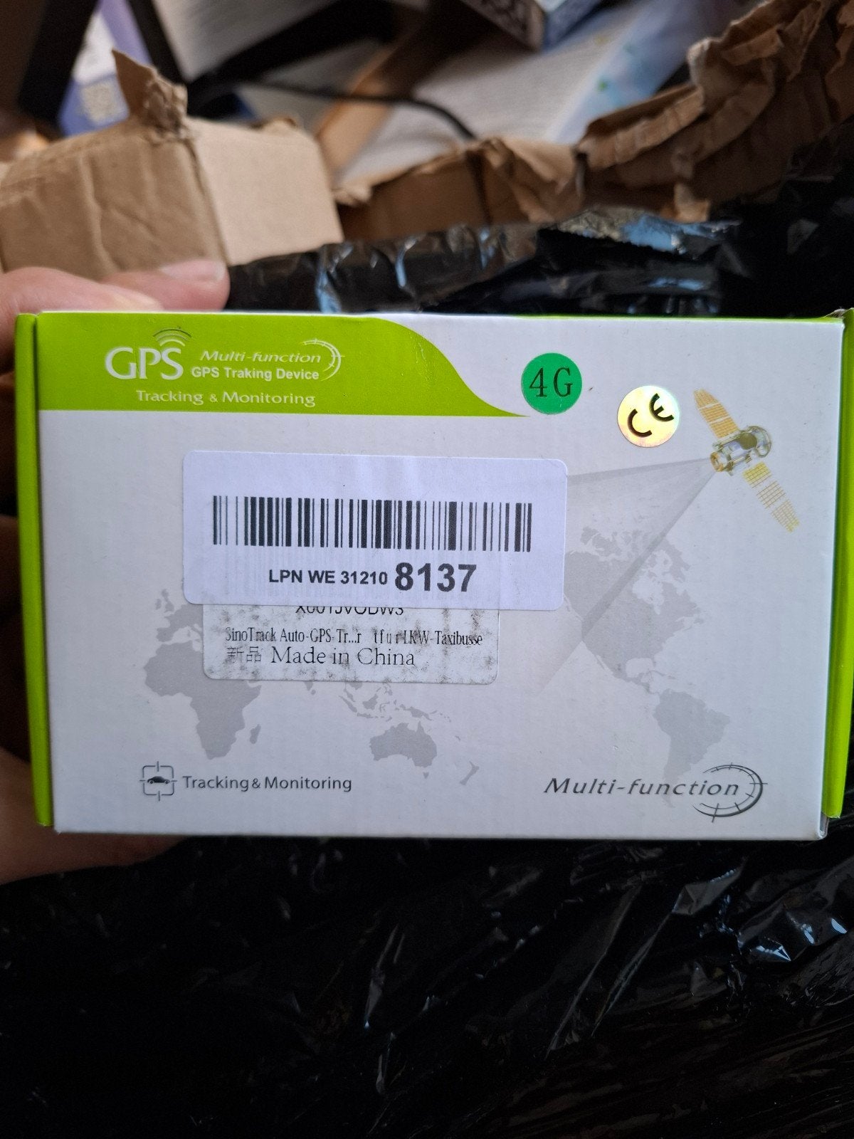 Sinotrack 4G GPS Tracker voor Voertuigen, Ophalen of Verzenden, Nieuw