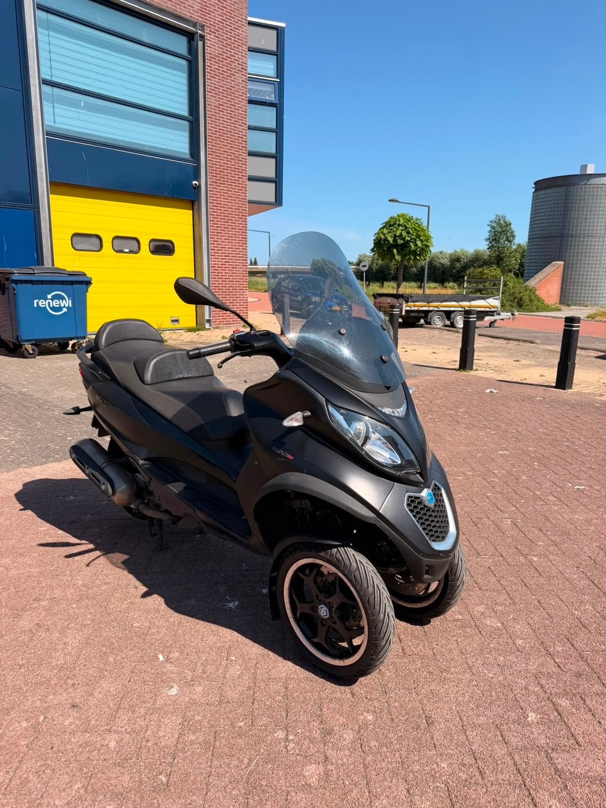 Piaggio MP3 500cc Sport met gebruikerssporen, Automaat, Sport, Particulier
