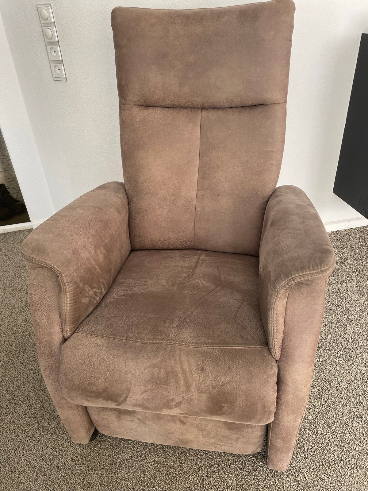 Comfortabele relaxfauteuil - Prominent op sta stoel, Overige materialen, Gebruikt, 75 tot 100 cm, Ophalen