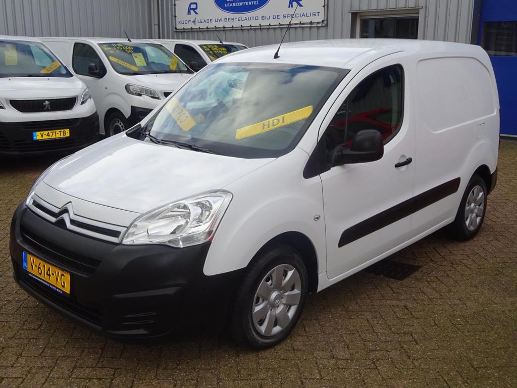Citroen Berlingo 1.6 BlueHDI 75 Club AIRCO ZEER NETTE STAAT, Auto's, Bestelauto's, Stof, Gebruikt, 4 cilinders, Citroën