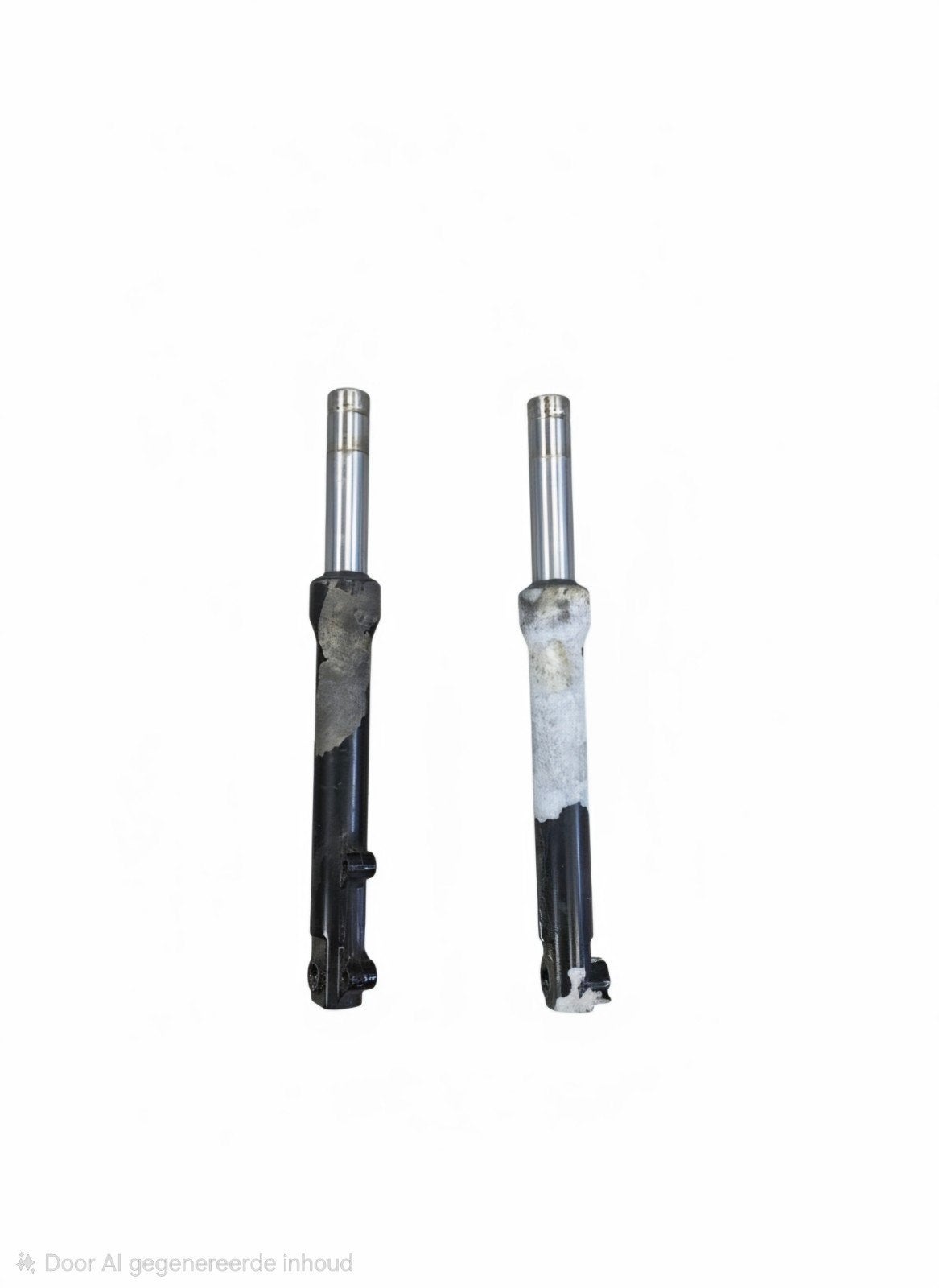 Voorvorkpoot set zwart, china 10 inch velgen passend op:, Ophalen