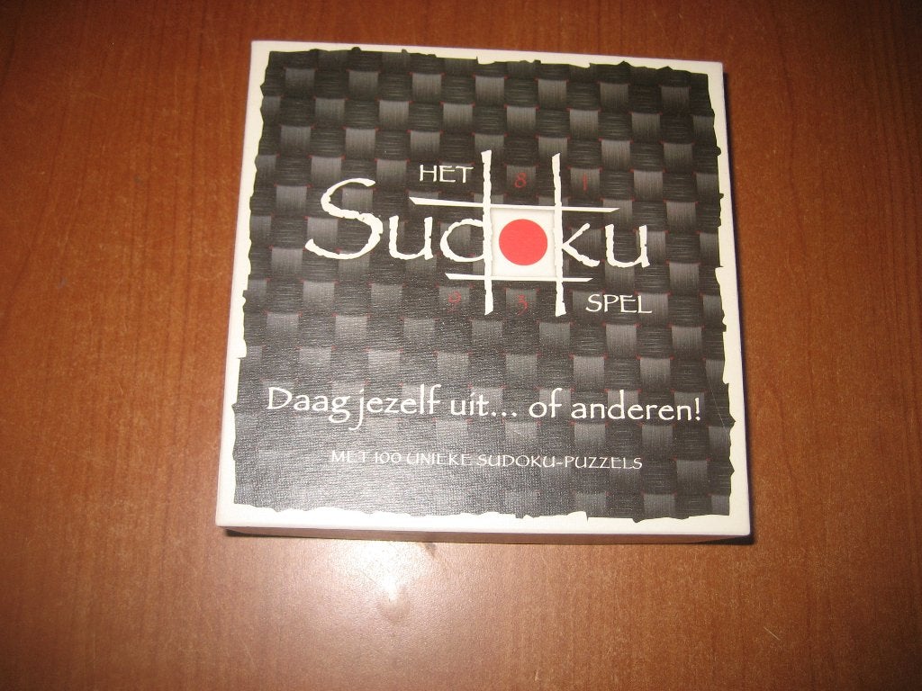 sudoku nieuw spel, Ophalen, Minder dan 500 stukjes, Nieuw, Puzzelboek