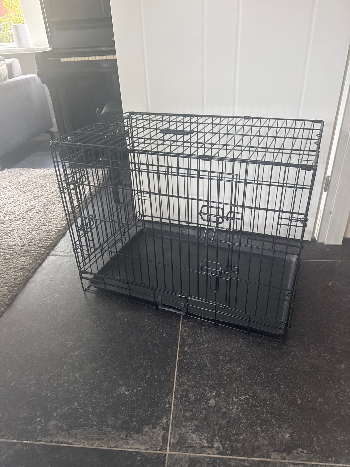 Opvouwbare honden bench 76 x 48 x 58 cm, Dieren en Toebehoren, Ophalen, Zo goed als nieuw