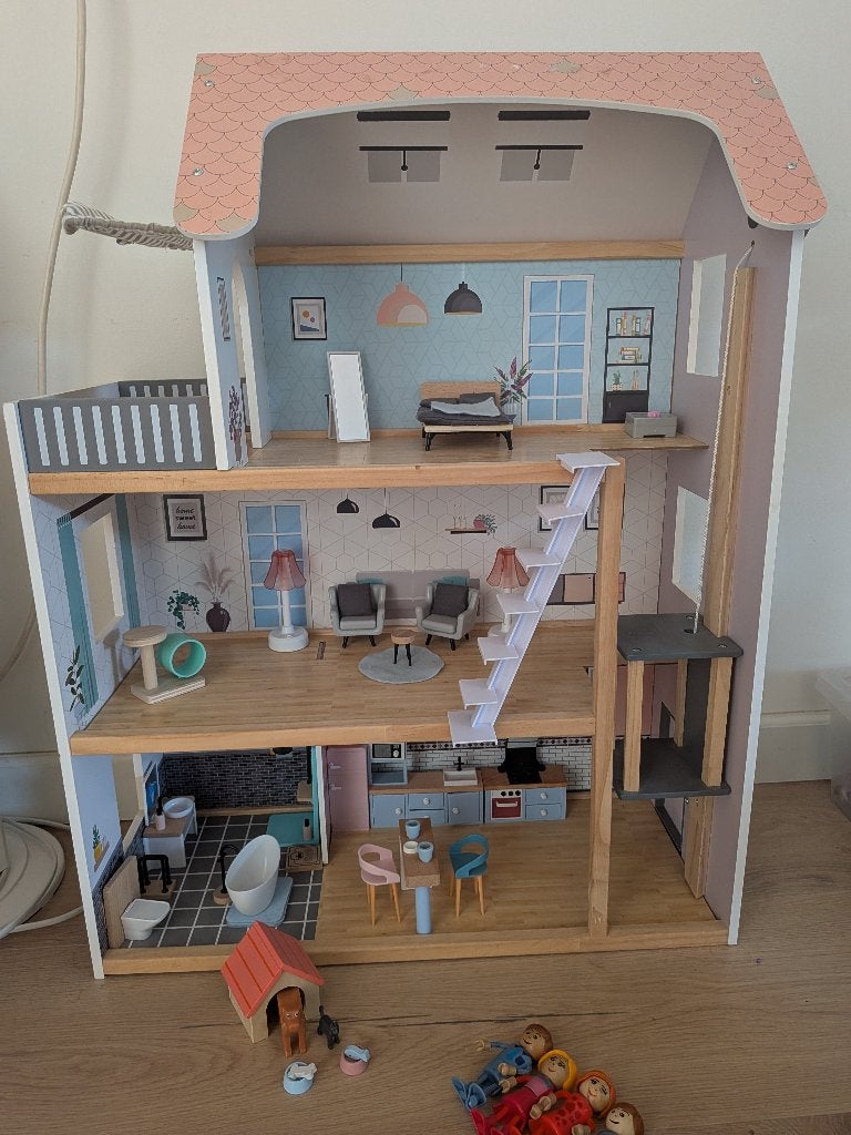 Poppenhuis, Ophalen, Gebruikt, Poppenhuis