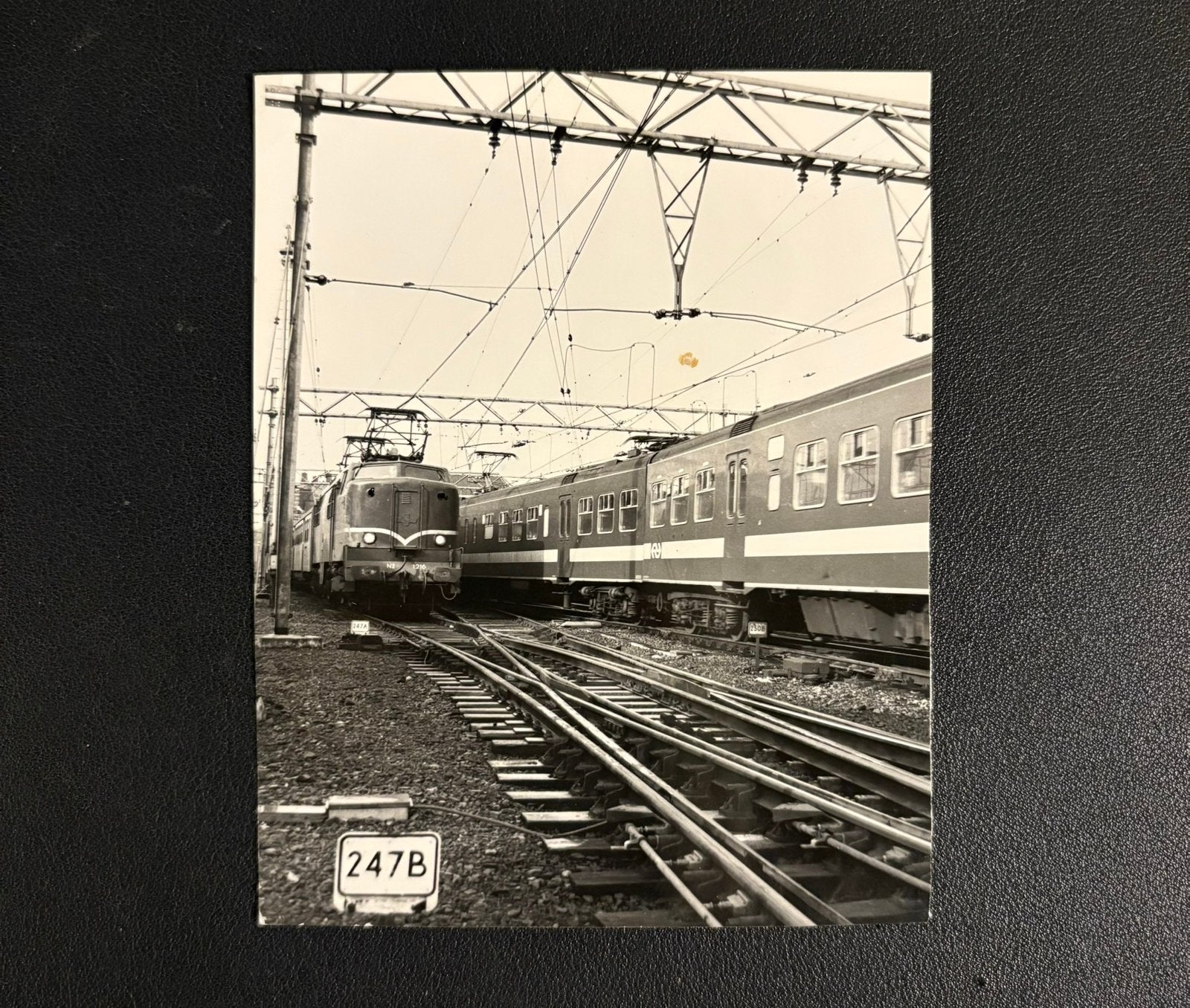 Originele foto NS 1216 (met stempel NS) (±1970), Verzamelen, Ophalen of Verzenden, Gebruikt, Trein