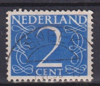 Nederland 1947 nr. 461 Cijfer SNEEK, Verzenden, Gestempeld, Overige thema's