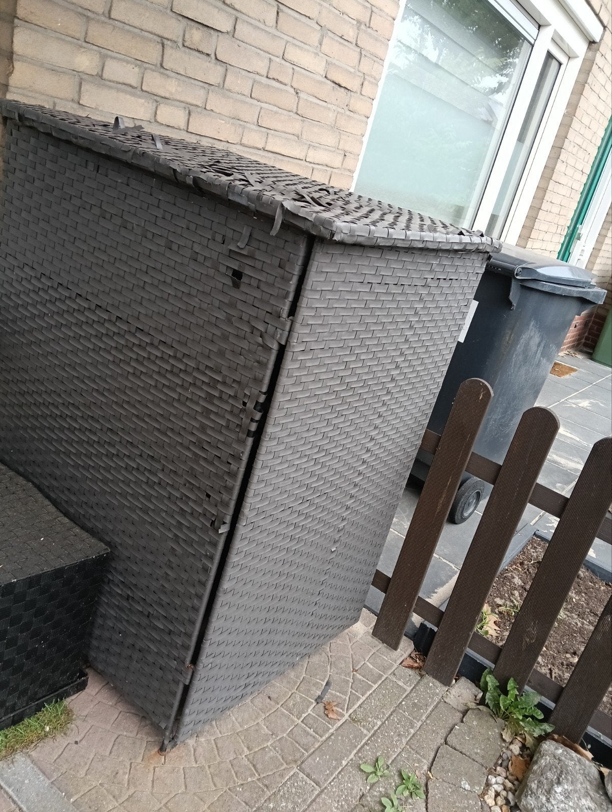 Kliko ombouw gratis, Tuin en Terras, Bergingen en Tuinkasten, Ophalen, Gebruikt, Kunststof, Containerberging