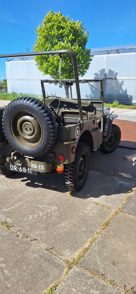 willys jeep 42, Ophalen