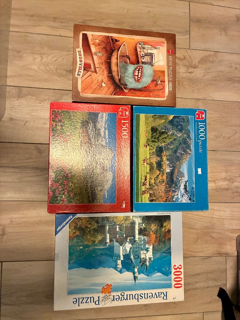 Legpuzzel, Hobby en Vrije tijd, Denksport en Puzzels, Ophalen, Meer dan 1500 stukjes, Gebruikt, Legpuzzel
