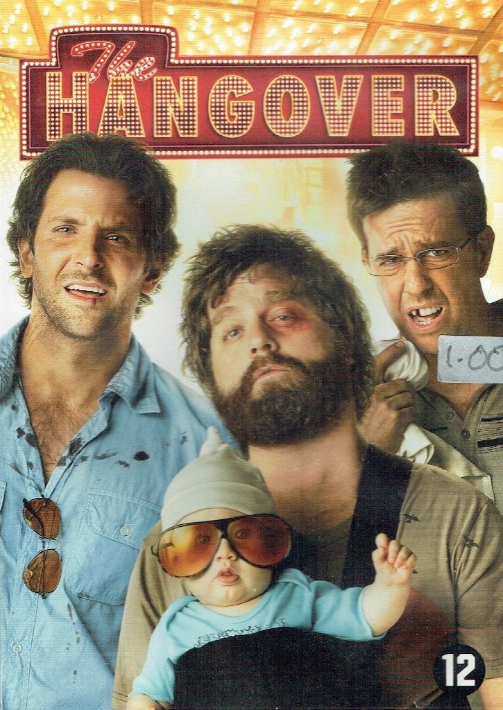 DVD 'The Hangover', met kans op gratis bezorging, Actiekomedie, Inclusief doosje, Ophalen of Verzenden, Zo goed als nieuw