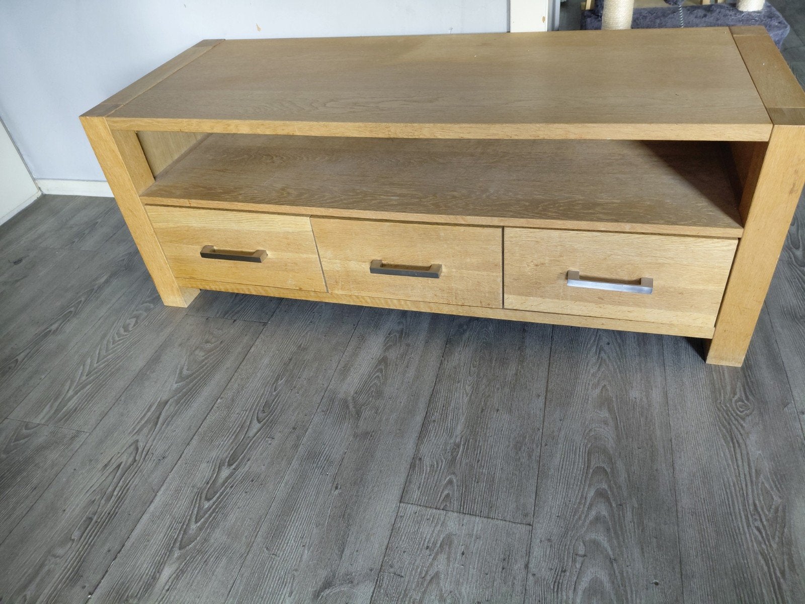 tv kast, Ophalen, 100 tot 150 cm, Minder dan 100 cm, Grenenhout