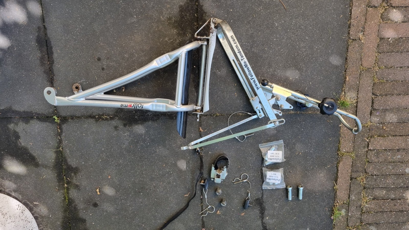 FollowMe Aanhangfiets Koppeling - Compleet, Ophalen of Verzenden, Gebruikt, 80 kg of meer
